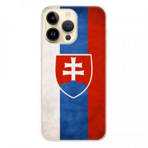 Odolné silikónové puzdro iSaprio - Slovakia Flag - iPhone 14 Pro Max