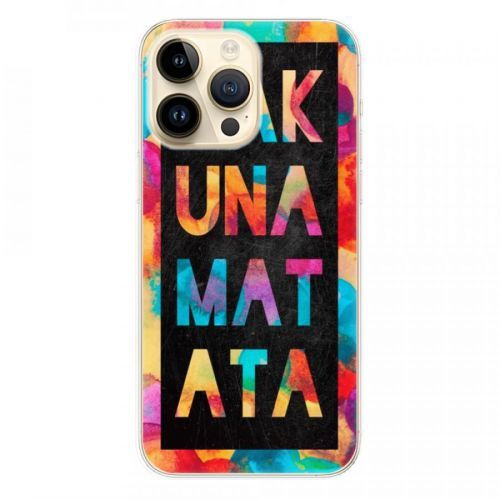 Odolné silikónové puzdro iSaprio - Hakuna Matata 01 - iPhone 14 Pro Max