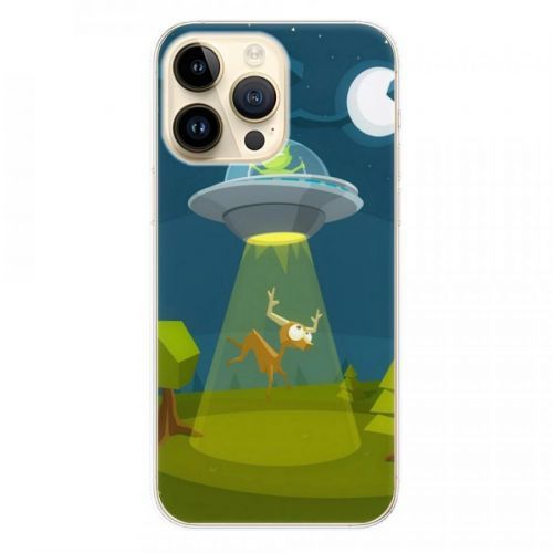Odolné silikónové puzdro iSaprio - Alien 01 - iPhone 14 Pro Max