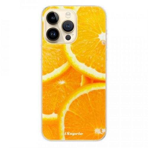 Odolné silikónové puzdro iSaprio - Orange 10 - iPhone 14 Pro Max