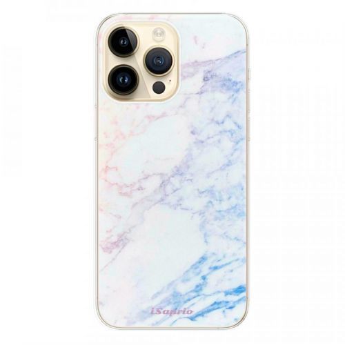 Odolné silikónové puzdro iSaprio - Raibow Marble 10 - iPhone 14 Pro Max