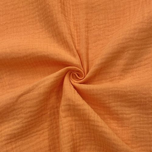 Dvojitá gázovina/mušelín orange