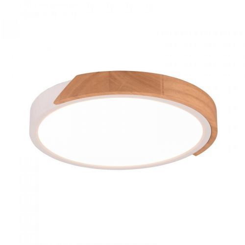 Stropné LED svetlo Jano, Ø 31,5 cm, 3 000K, biela
