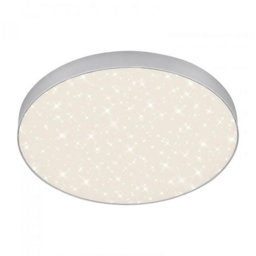 Stropné LED Flame Star, 840, Ø 38,7 cm strieborná