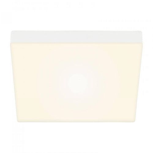 Stropné LED svetlo Flame 3 000K 28,7x28,7cm, biela