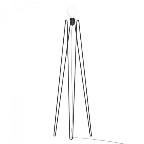 GRUPA Model M2 LED lampa čierna, kábel biela