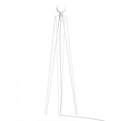 GRUPA Model M2 stojaca LED lampa biela kábel biela