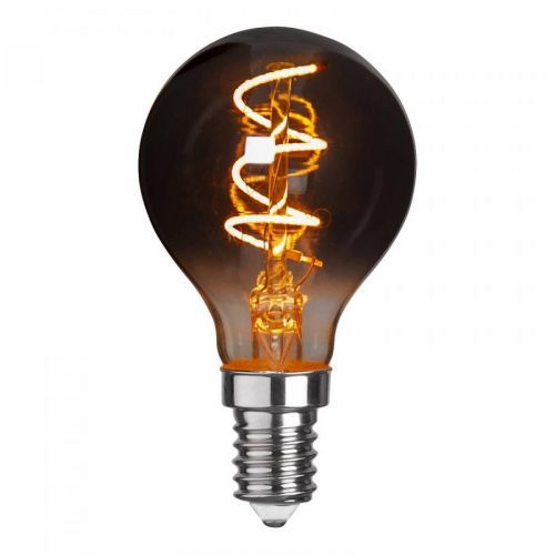 LED žiarovka P45 E14 3 W 1 800 K dymová sivá
