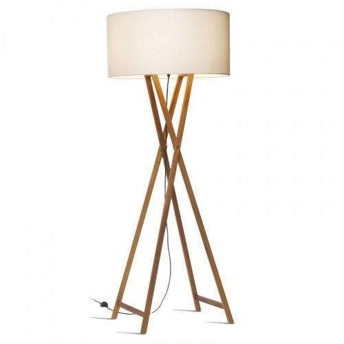 MARSET Cala P165 stojaca lampa dub/perleťovo biela