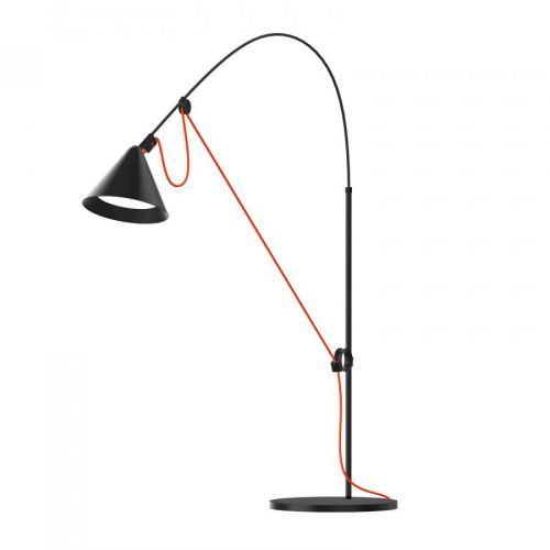 midgard AYNO stolová lampa čierna/oranžová 4 000K
