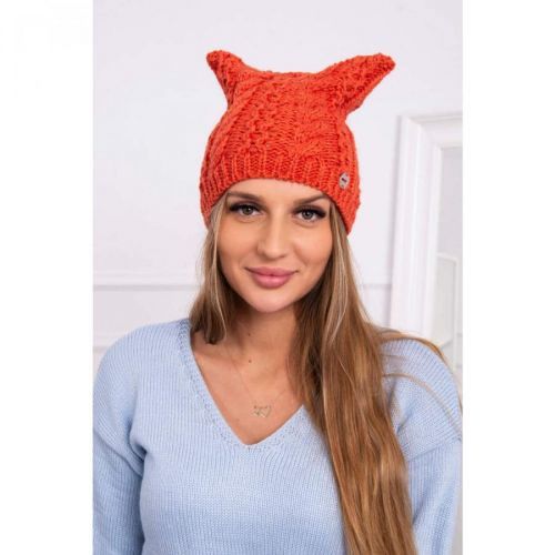 Cap with fleece Rabbid K237 foxy