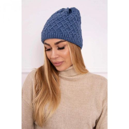 Cap with fleece Kratka K204 jeans