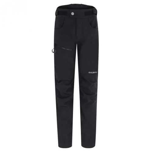 Children's softshell pants HUSKY Keson K black