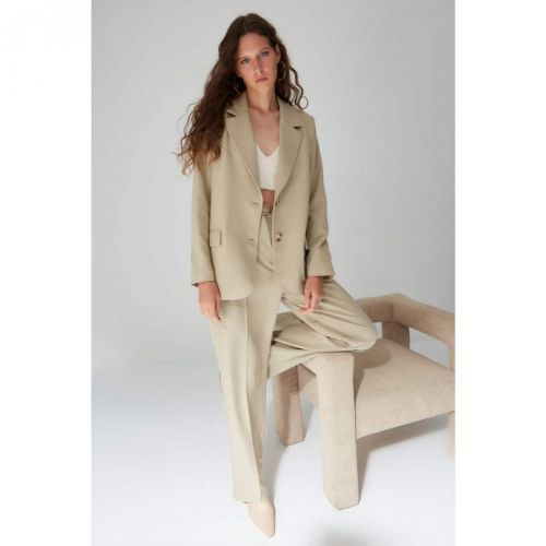 Trendyol Limited Edition Mink Blazer Jacket
