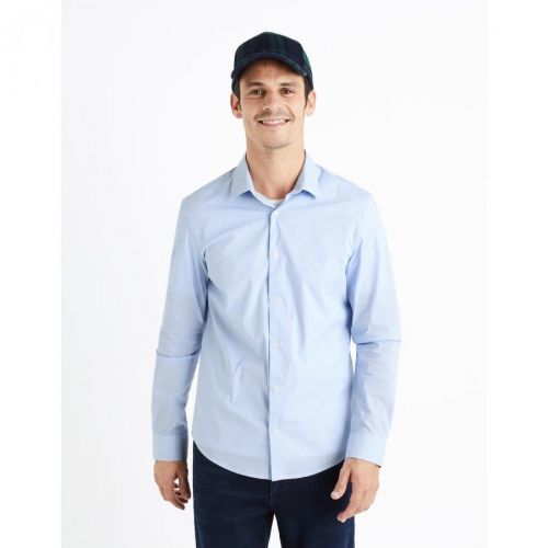Celio Checkered Shirt slim Masantal2 - Men
