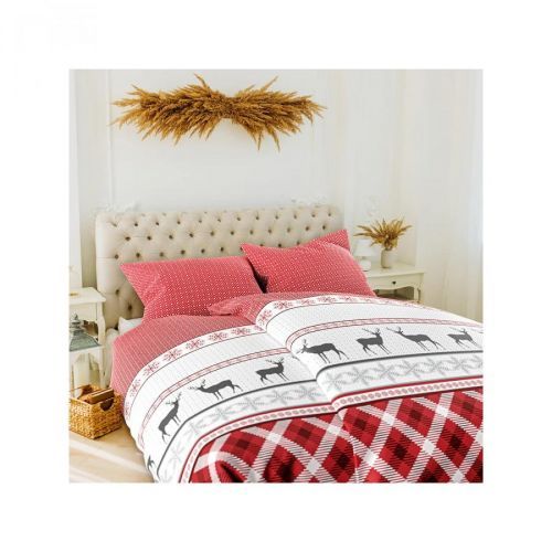 Edoti Xmass 2C flannel bedding A777