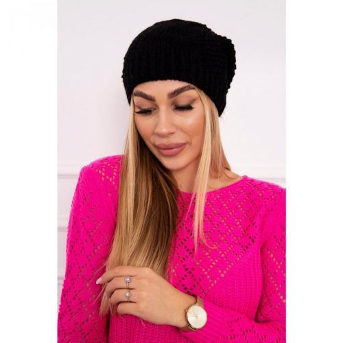 Cap with fleece Sandra K210 black
