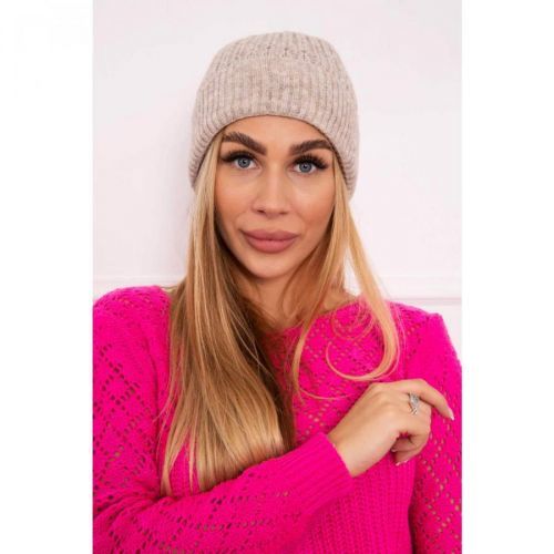 Cap thin Wioletta K251 light beige