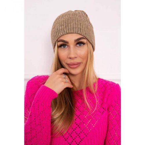 Cap thin Wioletta K251 dark beige
