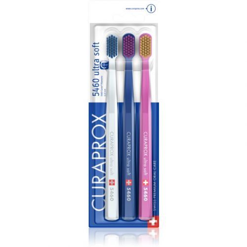 Curaprox 5460 Ultra Soft zubné kefky 3 ks ultra soft