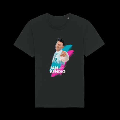 Jan Bendig tričko Jan Bendig Čierna XS