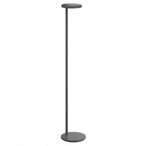 FLOS Oblique Floor LED lampa 927 USB antracitová