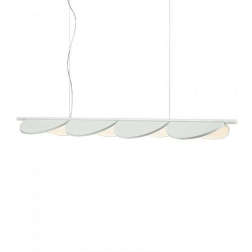 FLOS Almendra Linear LED svietidlo 4-pl., biela