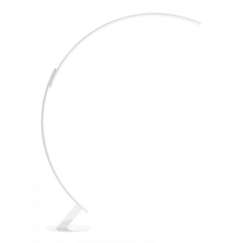 Kundalini Kyudo stojacia LED lampa, biela