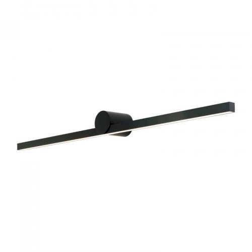 Zrkadlové LED svetlo Beauty, šírka 101 cm, čierna