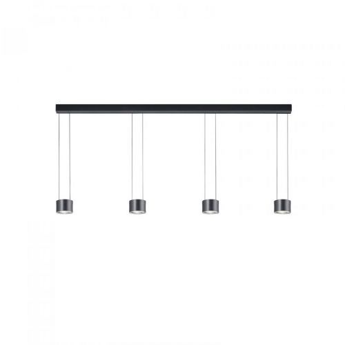 BANKAMP Impulse Flex LED svietidlo 4-pl. čierna