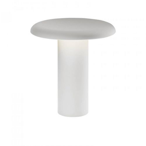 Artemide Takku stolová LED lampa s batériou, biela