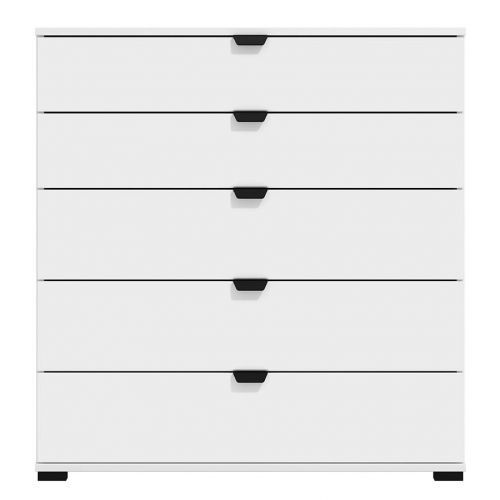 Komoda Duero 5F 90 biela 11008296