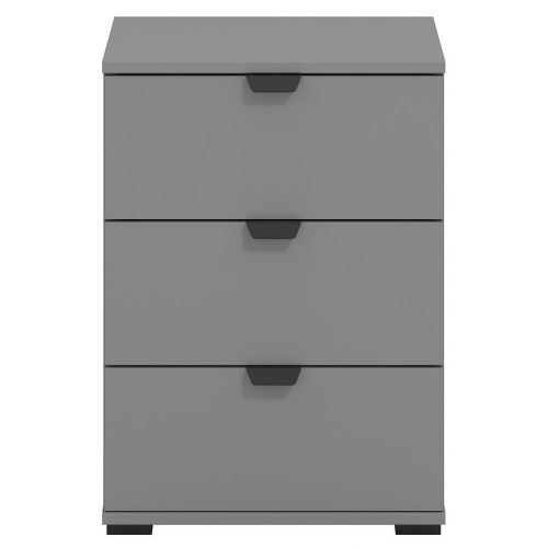 Nočný stolík Duerto 3F šedá 11009016