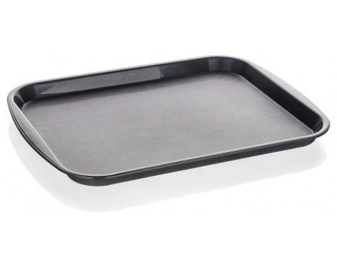 Servírovacia tácka Culinaria 43x31 cm, čierna%
