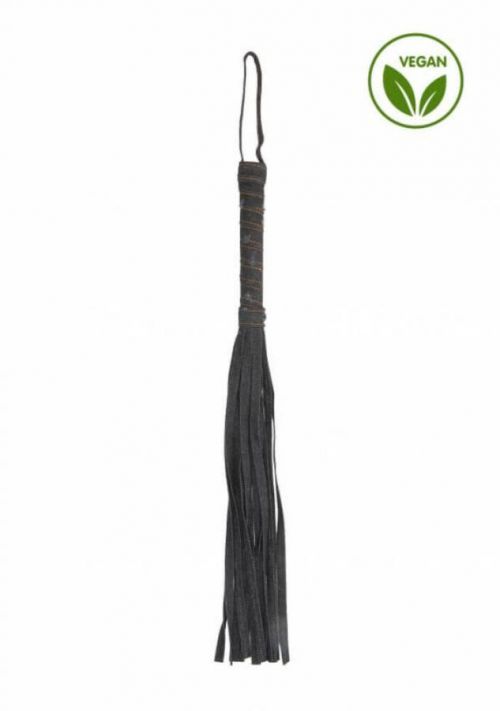 Denim Flogger - Roughend Denim Style - Black