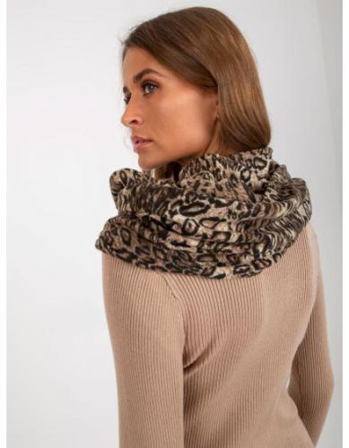 Dámsky sveter s komínom KALRA béžový