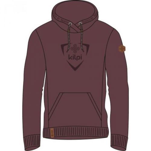 Men's sweatshirt Kilpi ODISEA-M dark red