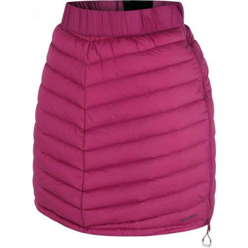 Women's feather skirt HUSKY Frozy L dk. magenta