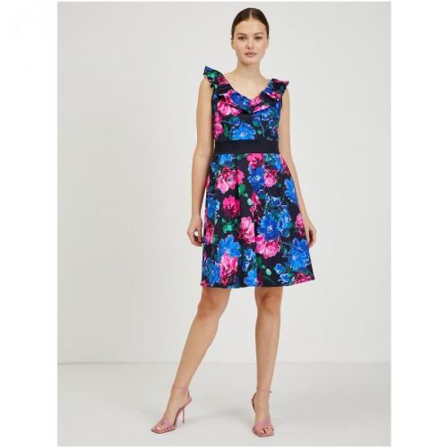 Pink-blue women's floral dress ORSAY - Ladies