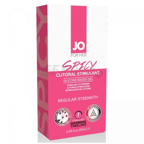 SYSTEM JO CLITORAL GEL WARMING SPICY 10 ml