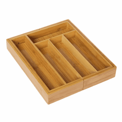 Nastavitelný příborník, bambus, BAULO