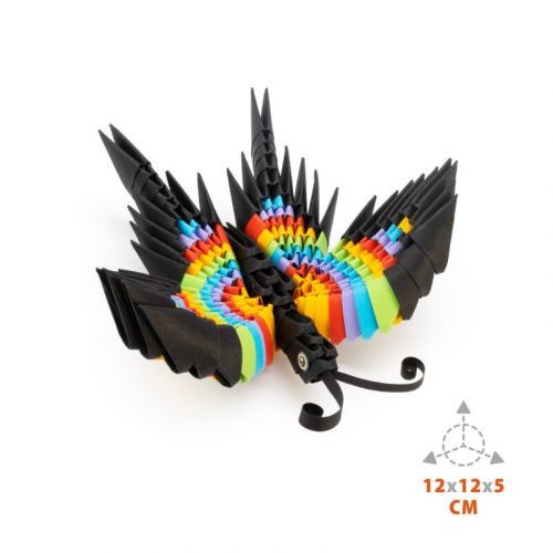 ZA4242 3D origami - Motýľ Alexander 157ks