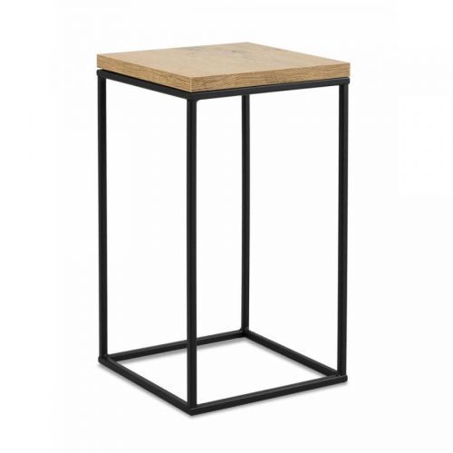 Stojan na květiny Basic Loft 40 cm černý