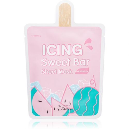 A'pieu Icing Sweet Bar Mask Watermelon vyživujúca plátienková maska 21 g