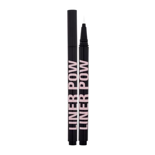 Makeup Revolution London Liner Pow Longwear Liquid Liner 0,5 ml očná linka pre ženy Black fix v ceruzke