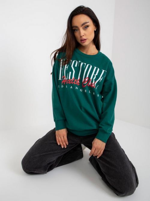 Mikina EM BL 7886.88 tmavo zelená S