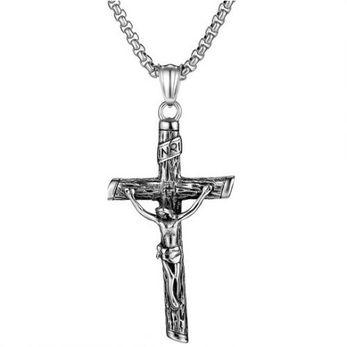 Náhrdelník Inri Strieborná KP22839