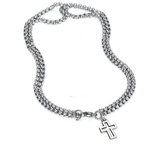 Náhrdelník Hollow Cross Strieborná KP22841
