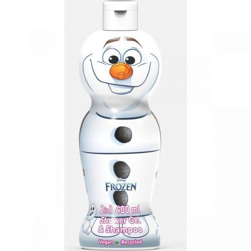 Air-Val Ľadové kráľovstvo Olaf 1D sprchový gél a šampón 400 ml