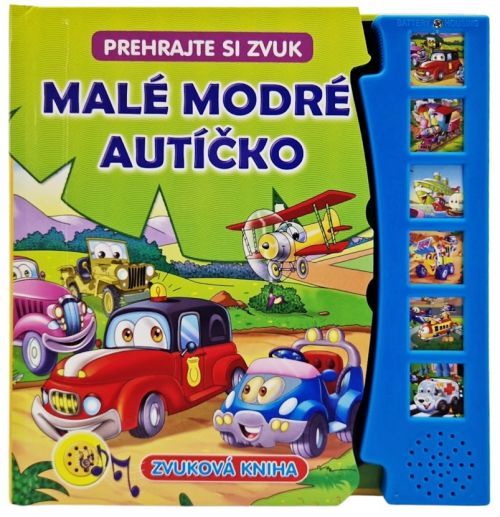 Malé modré autíčko - knižka prehrajte si zvuk